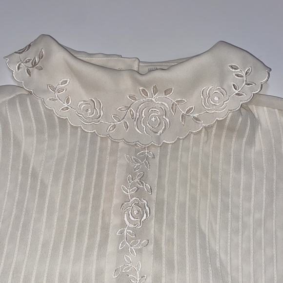 Vintage Victorian Style Karen Scott blouse - Picture 2 of 15